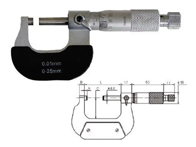 MIKROMETR  50- 75 STANDARD