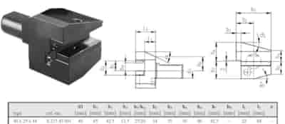 OPRAWKA 1115-40 L B4-40*25*44  HEIMATEC