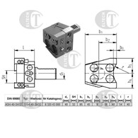 OPRAWKA 1154-40 ASH PRZECINAKA 40-SH32  HEIMATEC