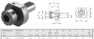 OPRAWKA 1220-30 ER32 E4-30*ER32  HEIMATEC (Q.60153/17)