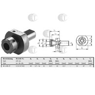 OPRAWKA 1220-40 ER25 E4-40*ER25  HEIMATEC