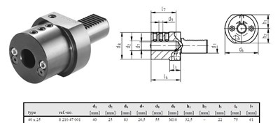 OPRAWKA 1258-40-25 E2-40*25  HEIMATEC