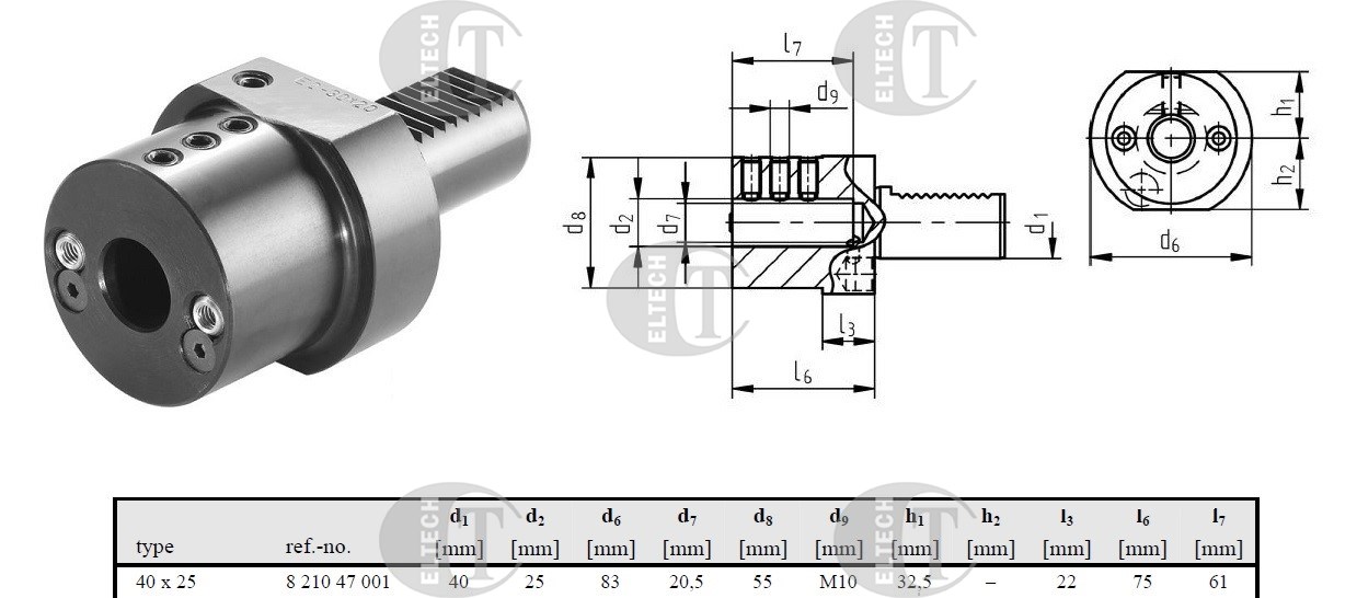 OPRAWKA 1258-40-25 E2-40*25  HEIMATEC