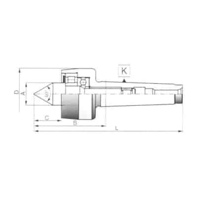KIEL TOKARSKI OBROTOWY 8811-3/I
