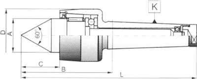 KIEL TOKARSKI OBROTOWY 8823-4/I