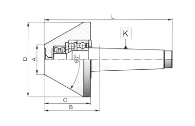 KIEL TOKARSKI OBROTOWY 8825-5-1