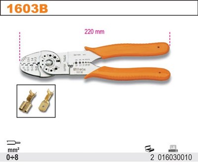 SZCZYPCE ZACISKOWE 0-8MM   BETA