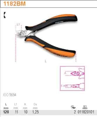 SZCZYPCE  BOCZNE 120MM ELEKTRONIK.