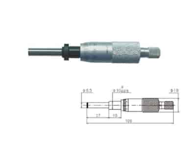 GLOWICA MIKR.0-25 Z BLOKADA