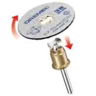 ZESTAW TARCZ SCLIC DO CIECIA METALU 38MM, 1.25MM 12 PC  DREMEL