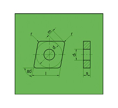 PLYTKA CCMT 09T308 SS BP35A