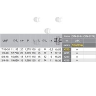 WYGNIATAK UNF  7/16-20 DIN-374C (2BX) HSSE WGN TIN