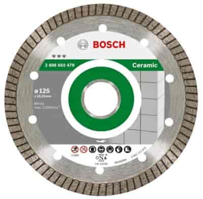 TARCZA DIAM. 125/22,23 BEST FOR CERAMIC EXTRACLEAN TURBO  BOSCH