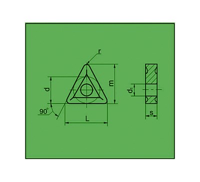 PLYTKA TNMG 160404 ER BP30A