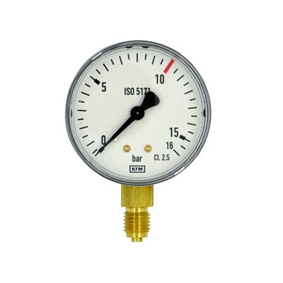 MANOMETR M63  0-16 BAR OGOLNE