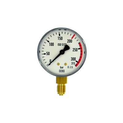 MANOMETR M63  0-315 BAR TLEN