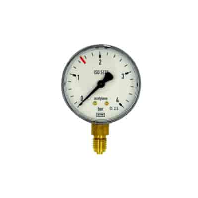 MANOMETR M63  0- 4  BAR ACET.