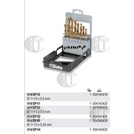 ZESTAW WIERTEL 1-10 MM TIN (19 szt)   BETA