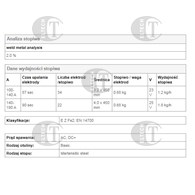 ELEKTRODA OK 83.65 3.25/2.6  /KARTON 15.6 KG/ /OK WEARTRODE 60/