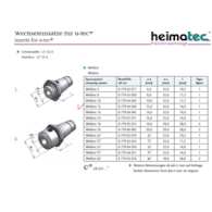 ADAPTER WELDON FI 12 UNITEC ER32   HEIMATEC