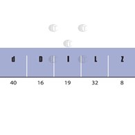 FREZ NASADZANY FI  40,0  32 Z8 NR d16 HSSE