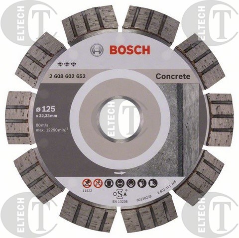 TARCZA DIAM. 125/22,23 BEST FOR CONCRETE DO BETONU