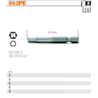 BIT 1/4”- H5- 50MM  KONC.WKR.SZ  BETA