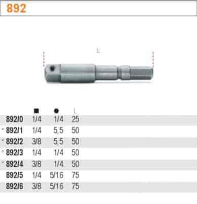 ADAPTER 5.5 X 1/4    BETA