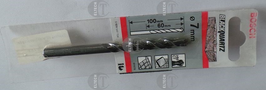 WIERTLO KWPN FI  7,00  60/100MM HM BLACK QUARTZ