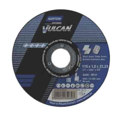 TARCZA T41 115/1,0/22,23  A60S6BF-80 METAL-INOX   VULCAN