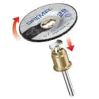 TARCZA SCLIC DO SZLIFOWANIA METALU 38MM, 2 PC CS541 DREMEL