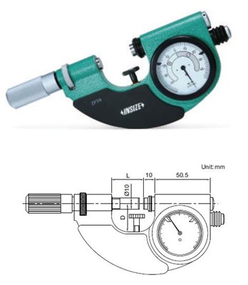 TRANSAMETR 0-25/0.001  INSIZE