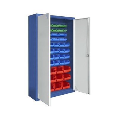 SZAFA MAGAZYNOWA STOPKI+POJEMNIKI 1800*1000*390