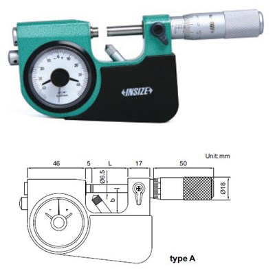 TRANSAMETR 50-75 TYP A  INSIZE