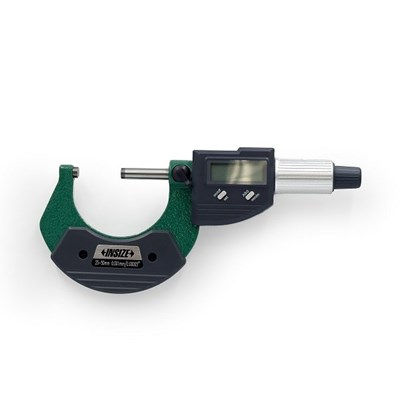 MIKROMETR CYFR.  25- 50 SPRZEGLO CIERNE /CERT.