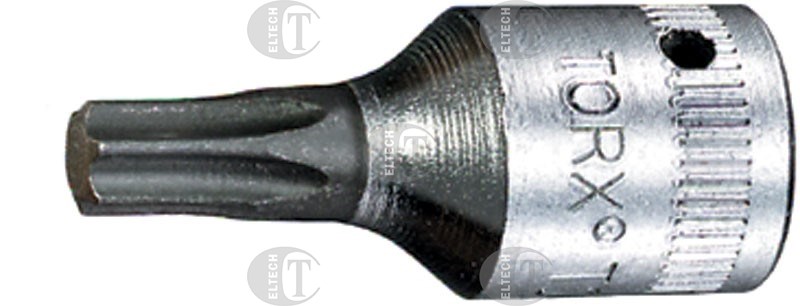 NASADKA  1/4 -TX10  TORX  STAHL