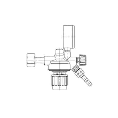 REDUKTOR RSP-0,15-Z SIECIOWY PROP.-BUTAN