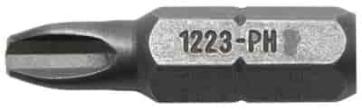BIT 1/4”- PH2- 25MM  PHILLIPS  STAHL