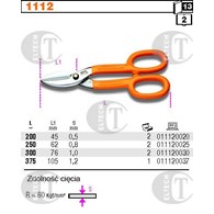 NOZYCE DO BLACHY 250MM