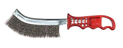 SZCZOTKA DO RDZY 1-RZEDOWA STAL (CZERWONA)