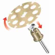 TARCZA SCLIC DO CIECIA DREWNA 38MM, CS544 DREMEL