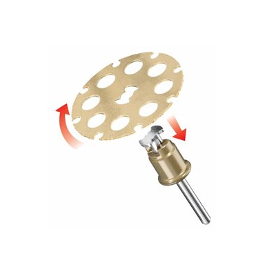 TARCZA SCLIC DO CIECIA DREWNA 38MM, CS544 DREMEL