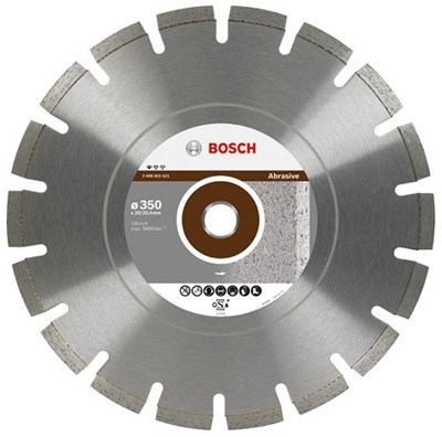 TARCZA DIAM. 350/25,4/20 PROFESSIONAL FOR ABRASIVE BOSCH