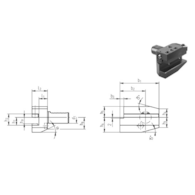 OPRAWKA 1124 L B6-30*20*40  HEIMATEC VDI 30 DIN 69880