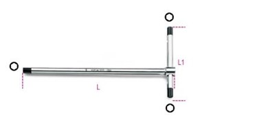KLUCZ TRZPIEN.951/6MM   BETA