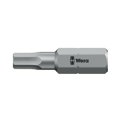 BIT 1/4”- H 1/8”- 25MM IMBUS HEX-PLUS WERA