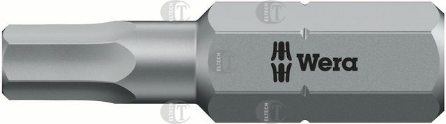 BIT 1/4”- H 7/32”- 25MM  IMBUS HEX-PLUS  WERA