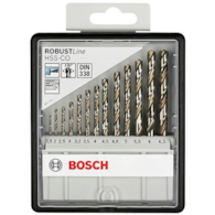 WIERTLA ZESTAW NWKA FI  1,50- 6,50MM 13PC HSSE SZL. ROBUST LINE