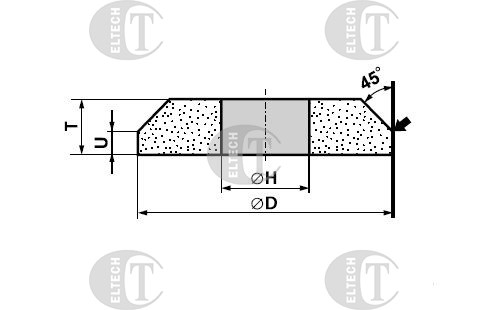 TARCZA T1-C- 250/10/32 99A60L7VE01
