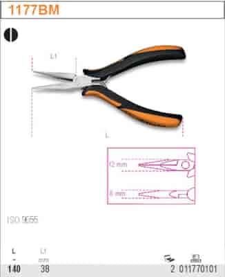 SZCZYPCE POLOKR. DLA ELEKTRONIK. 140MM